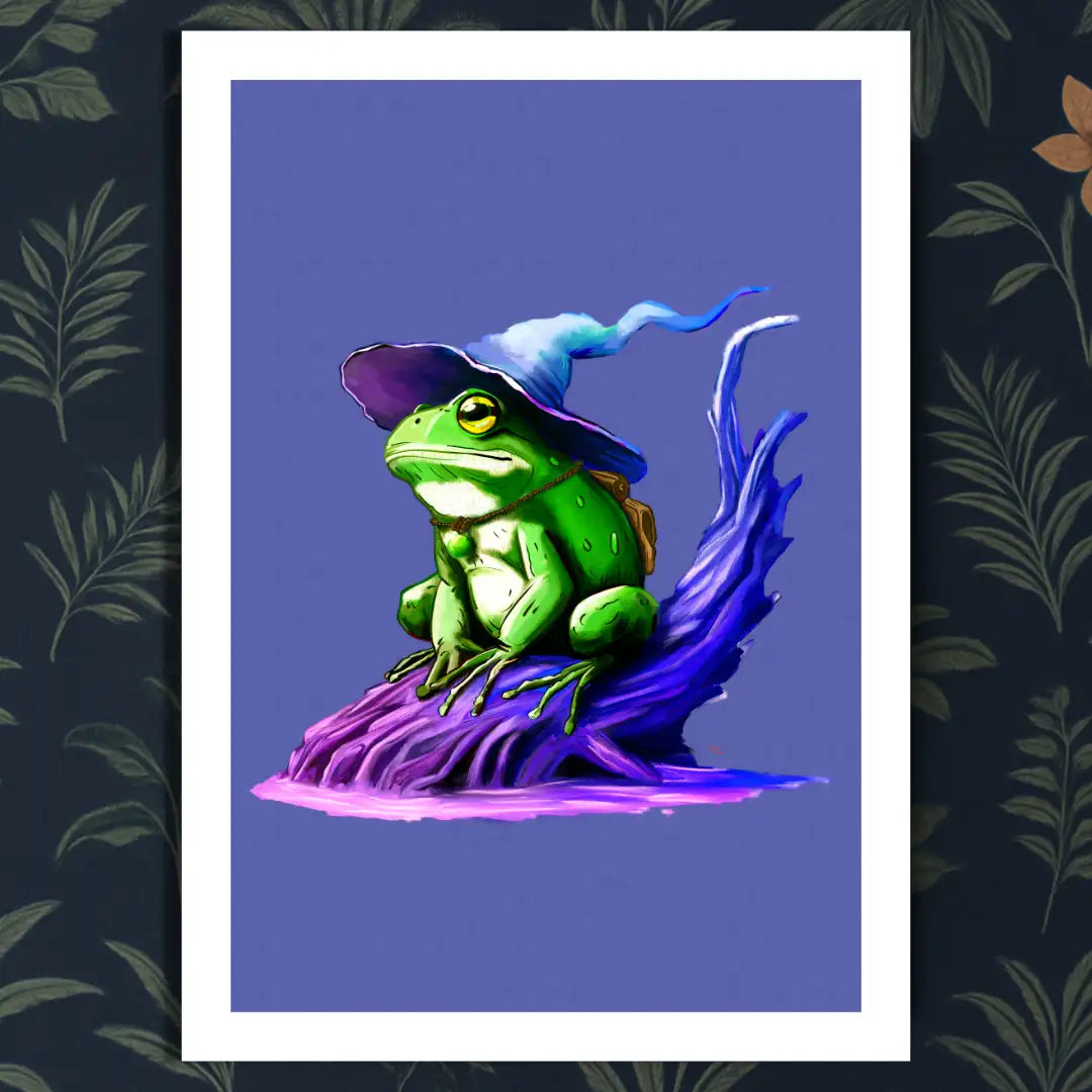 Fine Art Paper, bordered print. 