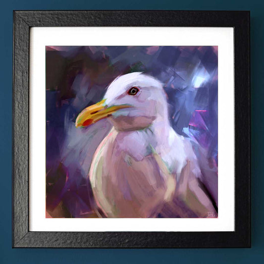 Seagull art print