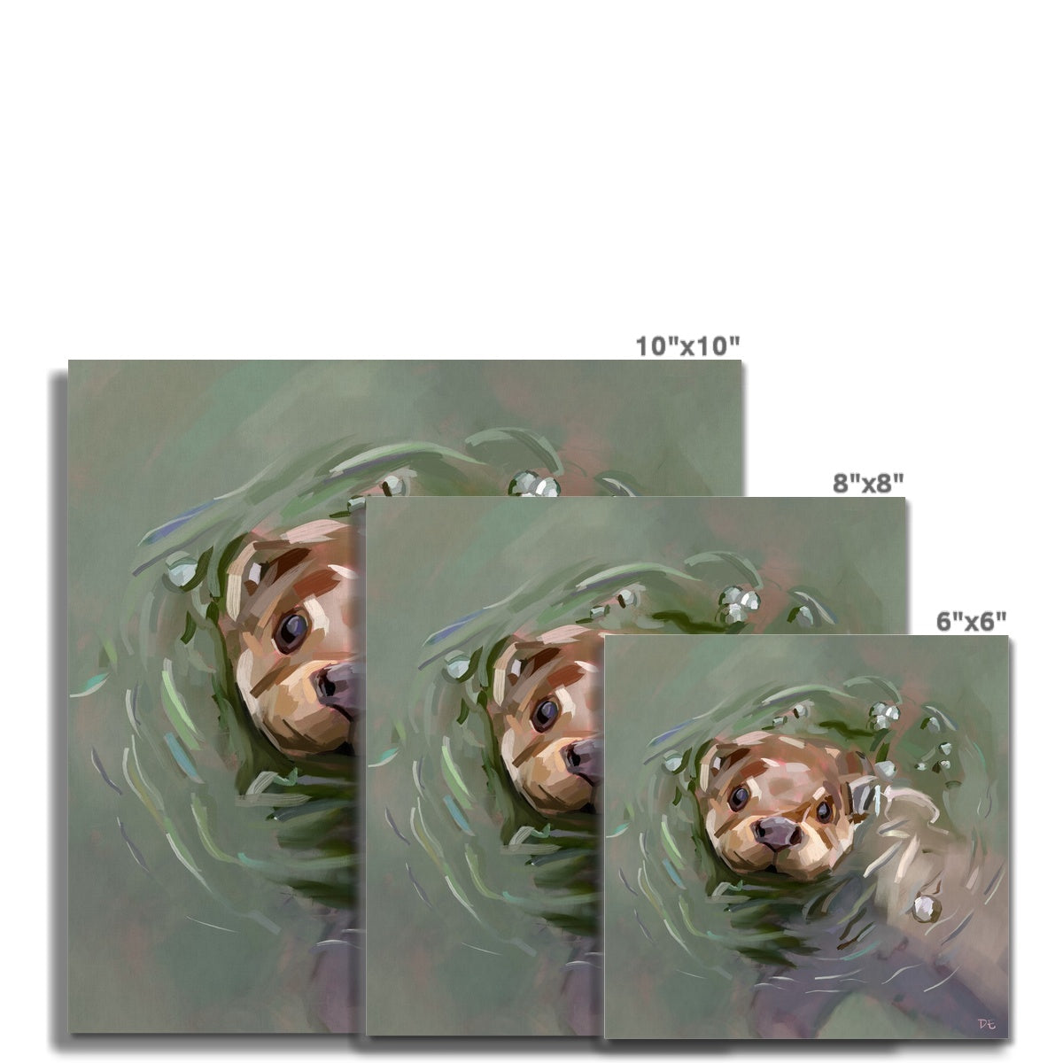 Otter - Animal Print by PixelEde